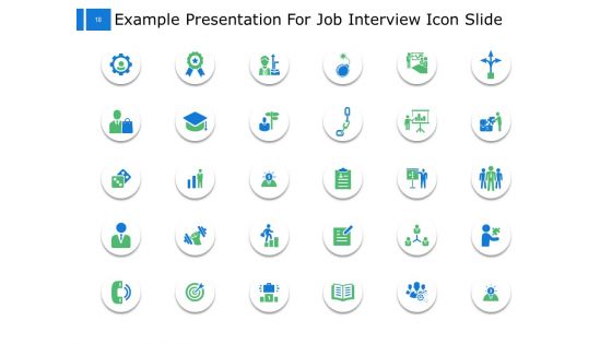 Example Presentation For Job Interview Ppt PowerPoint Presentation Complete Deck With Slides