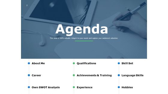 Example Presentation For Job Interview Ppt PowerPoint Presentation Complete Deck With Slides