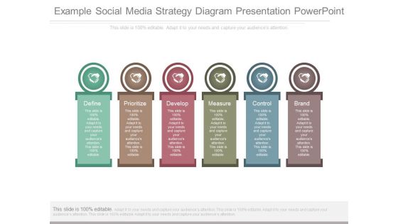 Example Social Media Strategy Diagram Presentation Powerpoint Example Social Media Strategy Diagram Presentation Powerpoint