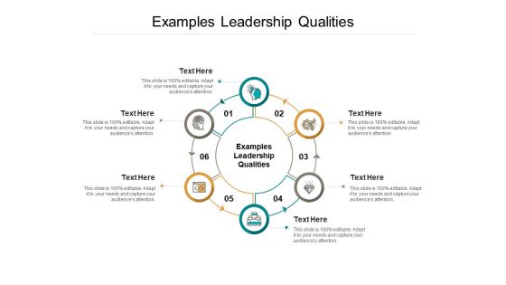 Examples Leadership Qualities Ppt PowerPoint Presentation File Examples Cpb