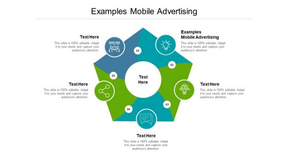 Examples Mobile Advertising Ppt PowerPoint Presentation Outline Slideshow Cpb Pdf