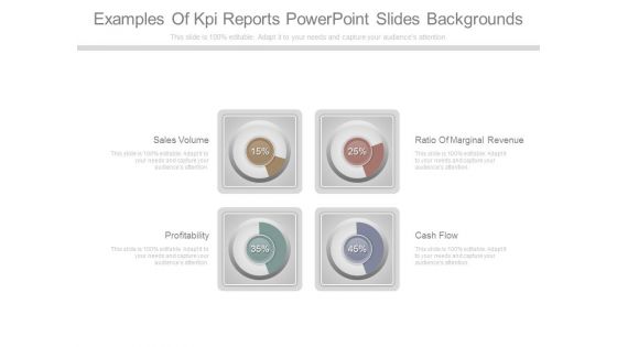 Examples Of Kpi Reports Powerpoint Slides Backgrounds