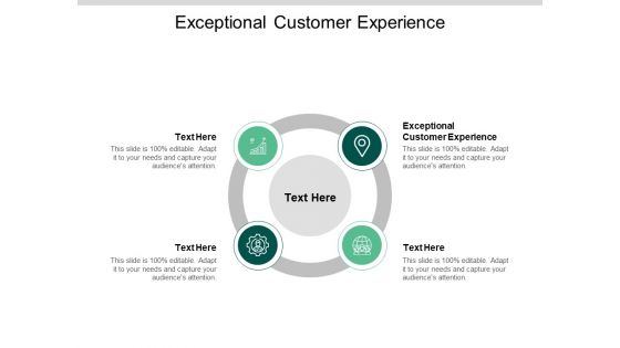 Exceptional Customer Experience Ppt PowerPoint Presentation Icon Introduction Cpb