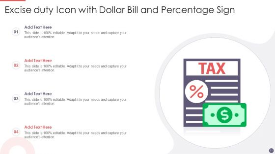 Excise Duty Ppt PowerPoint Presentation Complete With Slides