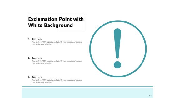 Exclamation Mark Circle Outline Businessman Ppt PowerPoint Presentation Complete Deck