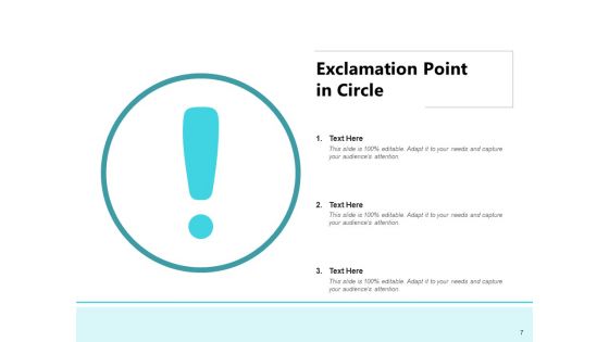 Exclamation Mark Circle Outline Businessman Ppt PowerPoint Presentation Complete Deck