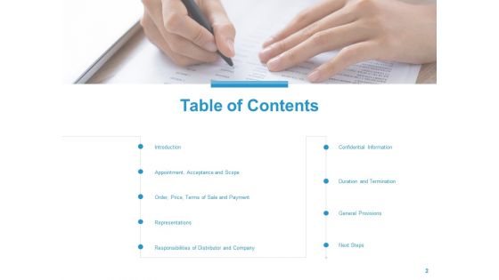 Exclusive Distributor Agreement Proposal Ppt PowerPoint Presentation Complete Deck With Slides