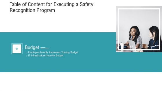 Executing A Safety Recognition Program Ppt PowerPoint Presentation Complete Deck With Slides
