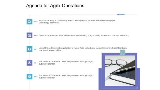 Executing Agile Operations For Structured System Support Ppt PowerPoint Presentation Complete Deck With Slides