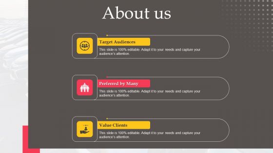 Executing Automotive Marketing Tactics For Sales Boost About Us Brochure PDF