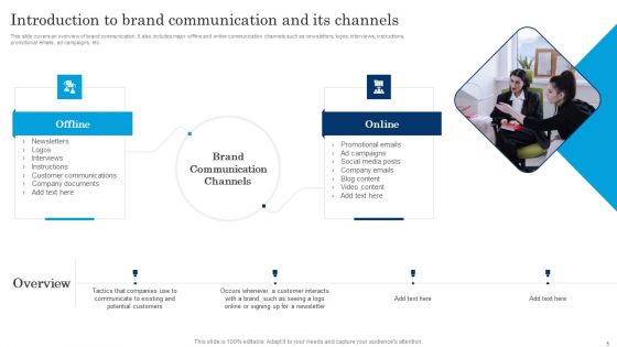 Executing Brand Communication Strategy To Gain Customer Ppt PowerPoint Presentation Complete Deck With Slides