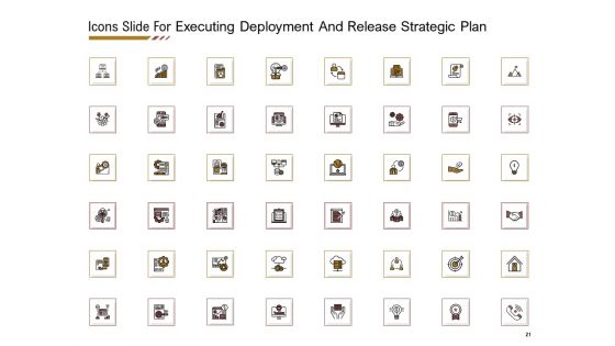 Executing Deployment And Release Strategic Plan Ppt PowerPoint Presentation Complete Deck With Slides