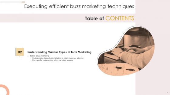 Executing Efficient Buzz Marketing Techniques Ppt PowerPoint Presentation Complete Deck With Slides