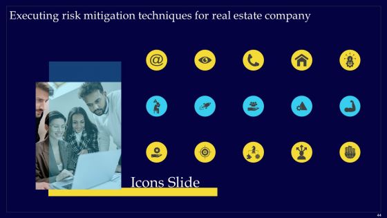 Executing Risk Mitigation Techniques For Real Estate Company Ppt PowerPoint Presentation Complete Deck With Slides