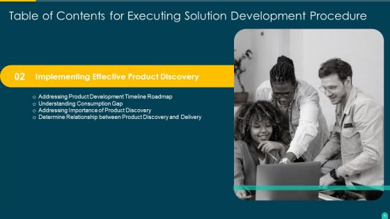 Executing Solution Development Procedure Ppt PowerPoint Presentation Complete Deck With Slides