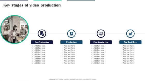 Executing Video Promotional Key Stages Of Video Production Icons PDF Executing Video Promotional Key Stages Of Video Production Icons PDF