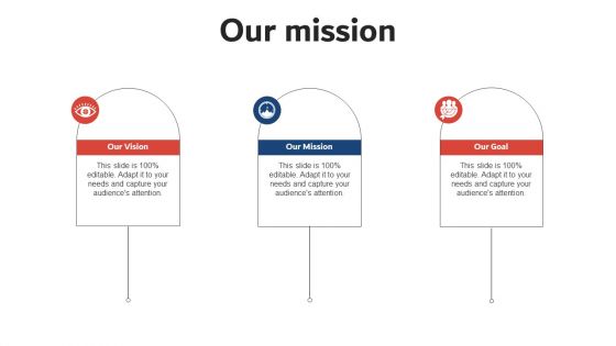 Execution Of Ict Strategic Plan To Optimize Business Productivity Our Mission Ideas PDF