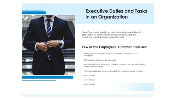 Executive Duties And Tasks In An Organization Ppt PowerPoint Presentation File Guidelines PDF Executive Duties And Tasks In An Organization Ppt PowerPoint Presentation File Guidelines PDF