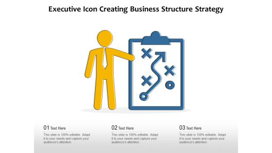 Executive Icon Creating Business Structure Strategy Ppt PowerPoint Presentation Slides Sample PDF Executive Icon Creating Business Structure Strategy Ppt PowerPoint Presentation Slides Sample PDF