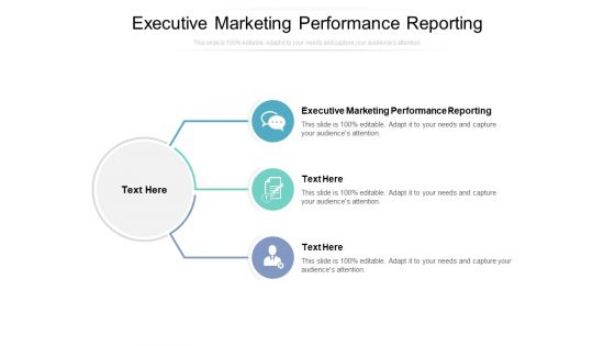 Executive Marketing Performance Reporting Ppt PowerPoint Presentation Pictures Information Cpb