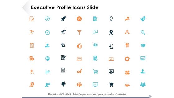 Executive Profile Ppt PowerPoint Presentation Complete Deck With Slides
