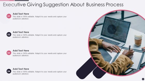 Executive Suggestion Ppt PowerPoint Presentation Complete Deck With Slides