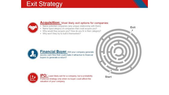 Exit Strategy Ppt PowerPoint Presentation Graphics