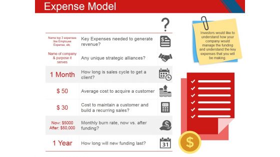 Expense Model Template 1 Ppt PowerPoint Presentation Slides Format Ideas Expense Model Template 1 Ppt PowerPoint Presentation Slides Format Ideas