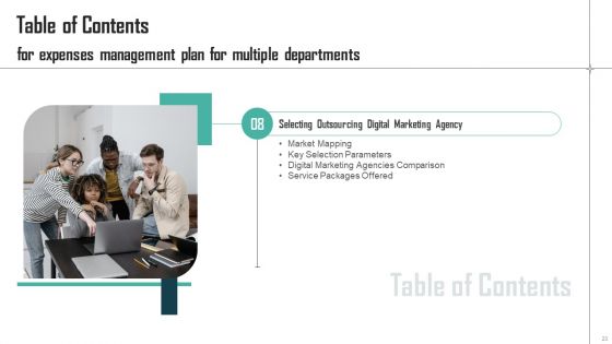 Expenses Management Plan For Multiple Departments Ppt PowerPoint Presentation Complete Deck With Slides
