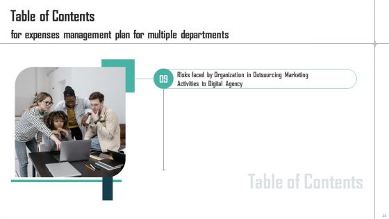 Expenses Management Plan For Multiple Departments Ppt PowerPoint Presentation Complete Deck With Slides