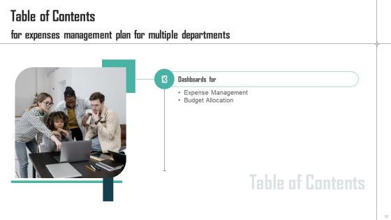 Expenses Management Plan For Multiple Departments Ppt PowerPoint Presentation Complete Deck With Slides