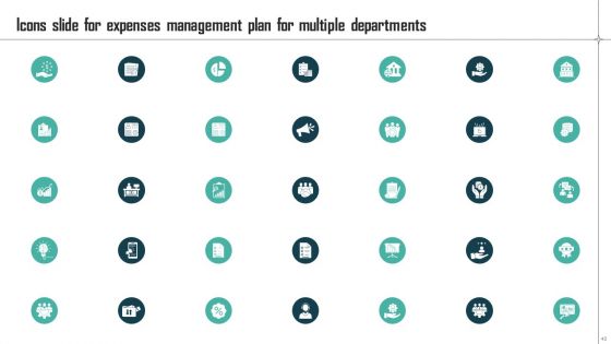Expenses Management Plan For Multiple Departments Ppt PowerPoint Presentation Complete Deck With Slides
