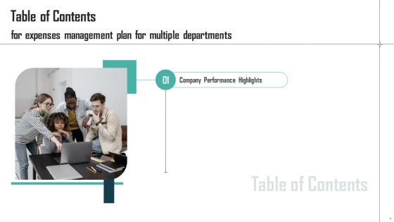Expenses Management Plan For Multiple Departments Ppt PowerPoint Presentation Complete Deck With Slides