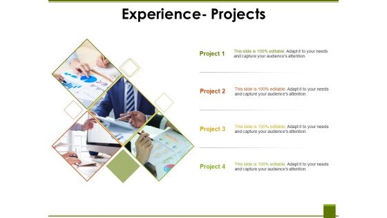 Experience Projects Ppt PowerPoint Presentation Styles Sample Experience Projects Ppt PowerPoint Presentation Styles Sample