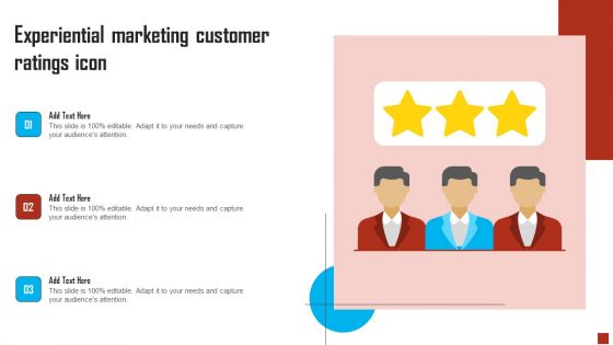 Experiential Marketing Customer Ratings Icon Designs PDF