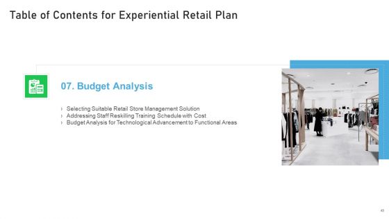 Experiential Retail Plan Ppt PowerPoint Presentation Complete Deck With Slides