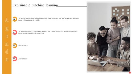 Explainable Machine Learning Ppt PowerPoint Presentation Complete Deck With Slides