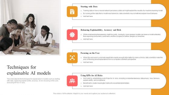 Explainable Machine Learning Techniques For Explainable AI Models Themes PDF