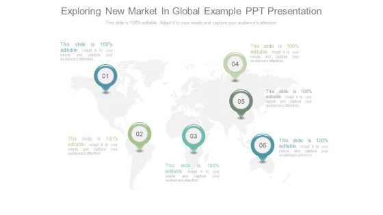 Exploring New Market In Global Example Ppt Presentation