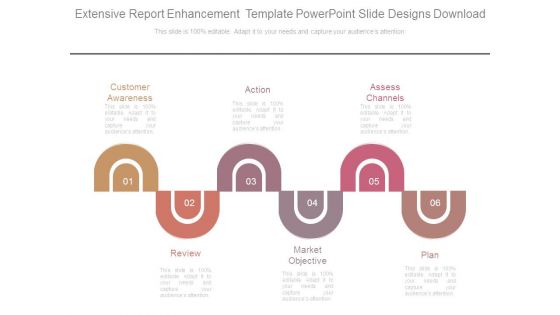 Extensive Report Enhancement Template Powerpoint Slide Designs Download