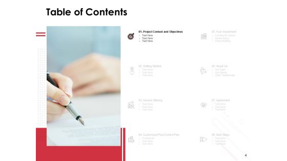 Extermination Services Proposal Ppt PowerPoint Presentation Complete Deck With Slides