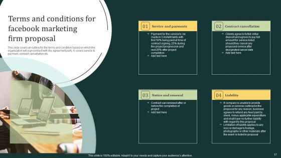 FB Marketing Firm Proposal Ppt PowerPoint Presentation Complete Deck With Slides