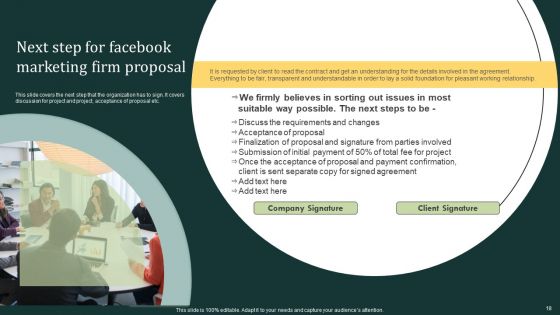 FB Marketing Firm Proposal Ppt PowerPoint Presentation Complete Deck With Slides