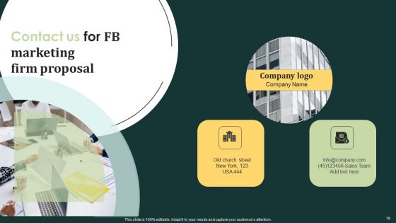 FB Marketing Firm Proposal Ppt PowerPoint Presentation Complete Deck With Slides