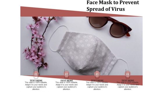Face Mask To Prevent Spread Of Virus Ppt PowerPoint Presentation File Slide Portrait PDF
