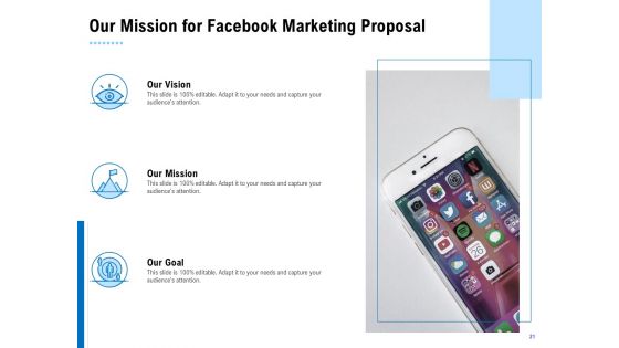 Facebook Ad Management Proposal Ppt PowerPoint Presentation Complete Deck With Slides