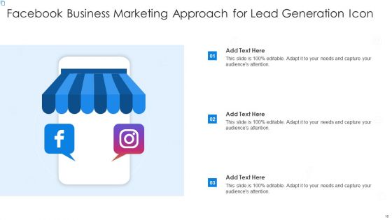 Facebook Business Marketing Approach Ppt PowerPoint Presentation Complete Deck With Slides