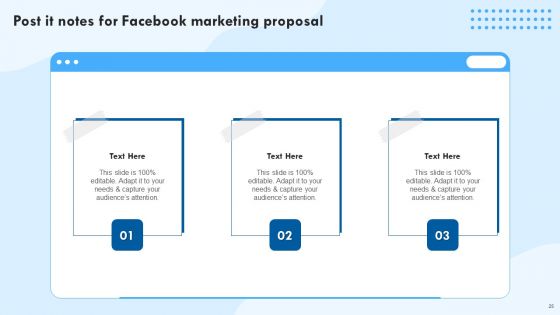 Facebook Marketing Proposal Ppt PowerPoint Presentation Complete Deck With Slides