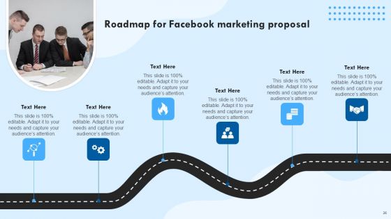 Facebook Marketing Proposal Ppt PowerPoint Presentation Complete Deck With Slides