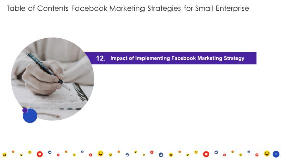 Facebook Marketing Strategies For Small Enterprise Ppt PowerPoint Presentation Complete Deck With Slides